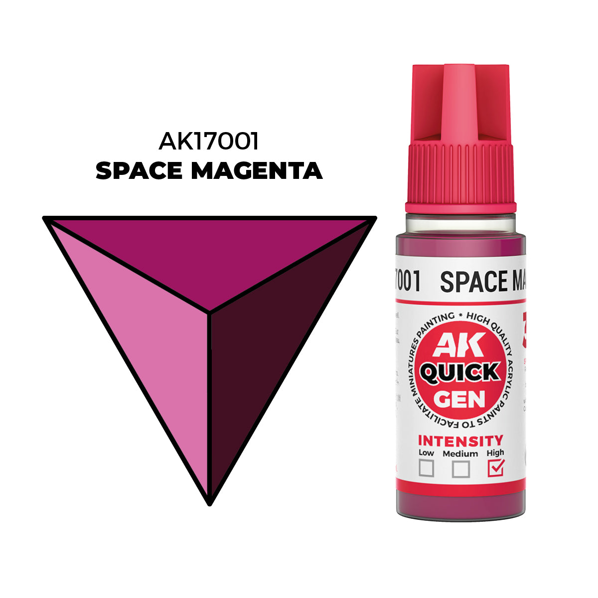 AK Interactive Quick Gen Colors: Space Magenta (18ml)
