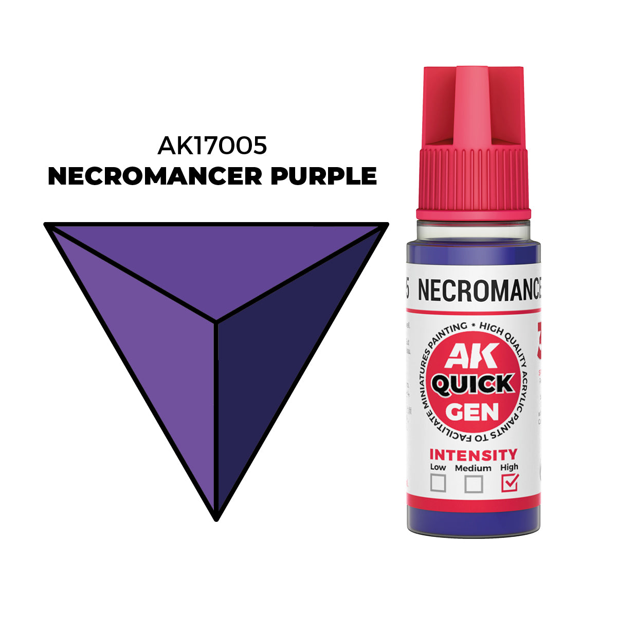 AK Interactive Quick Gen Colors: Necromancer Purple (18ml)