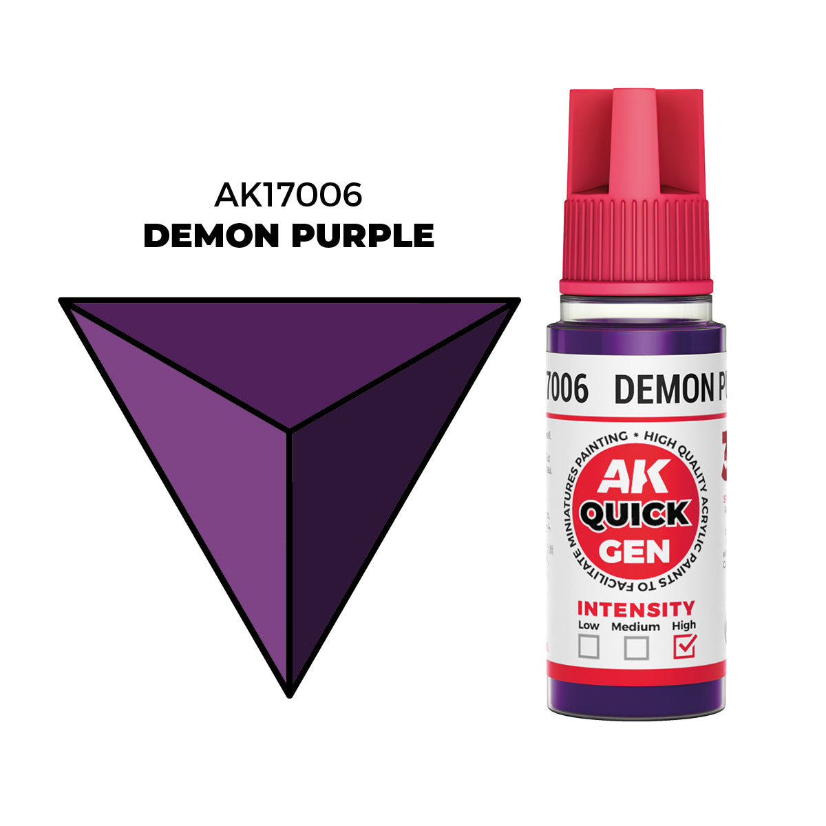 AK Interactive Quick Gen Colors: Demon Purple (18ml)