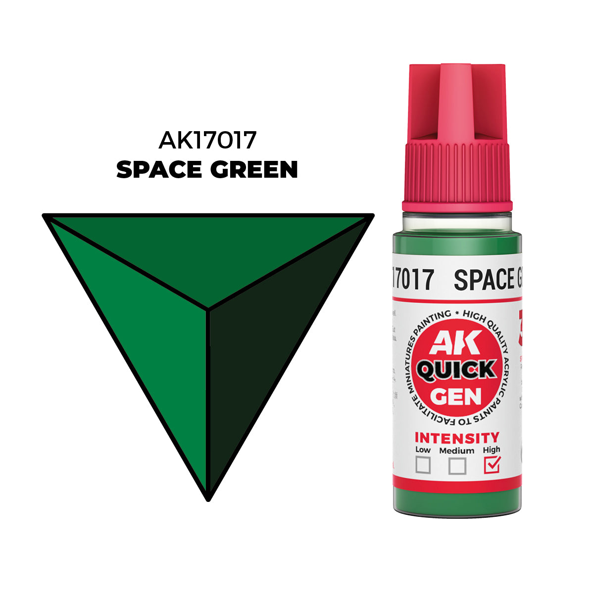 AK Interactive Quick Gen Colors: Space Green (18ml)