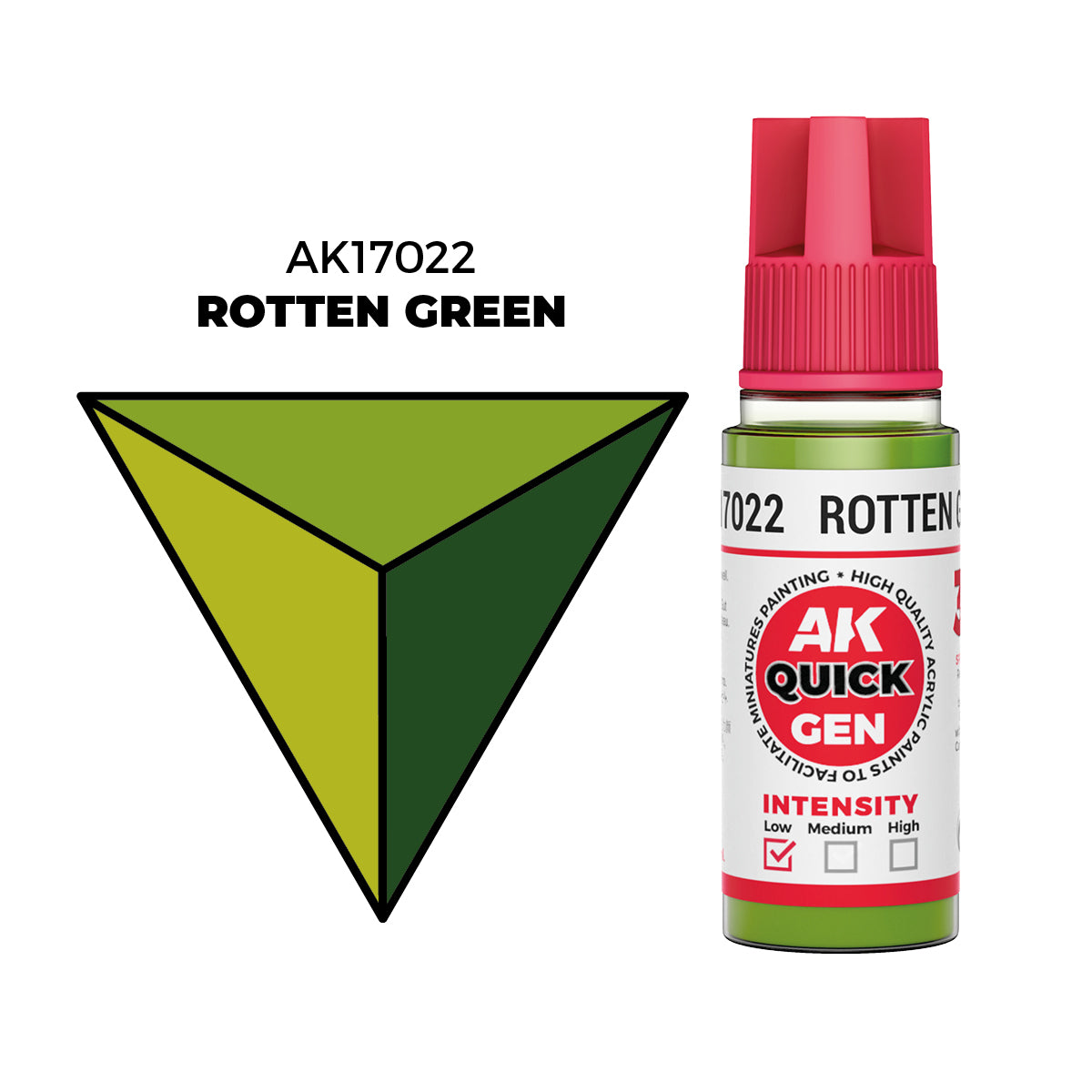 AK Interactive Quick Gen Colors: Rotten Green (18ml)