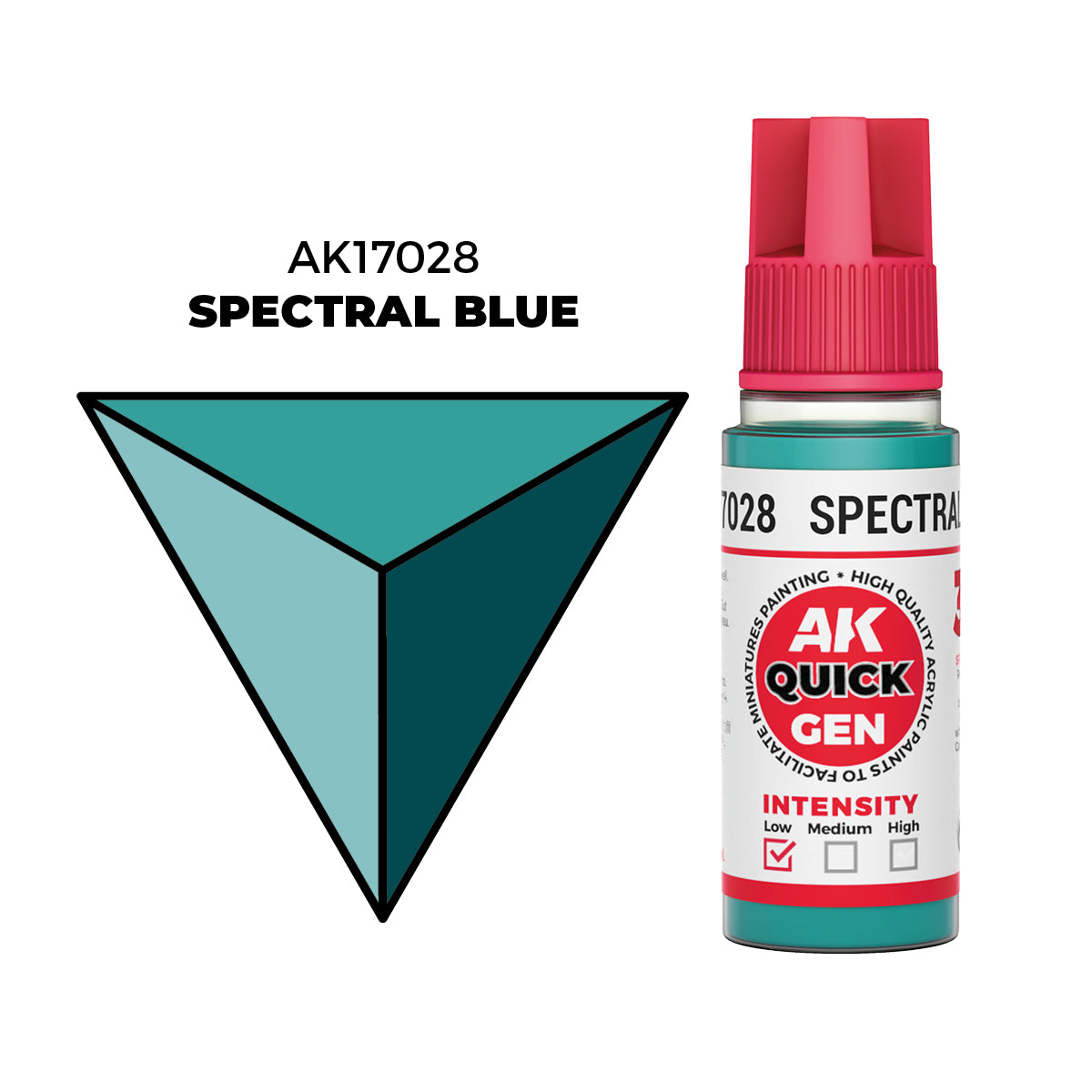 AK Interactive Quick Gen Colors: Spectral Blue (18ml)