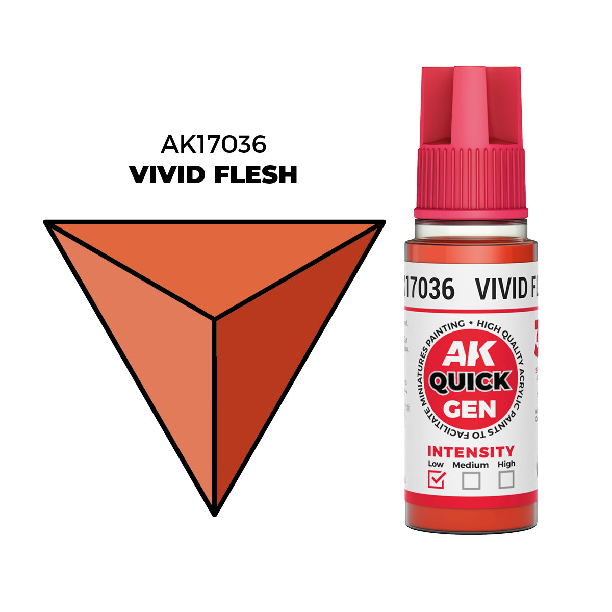 AK Interactive Quick Gen Colors: Vivid Flesh (18ml)