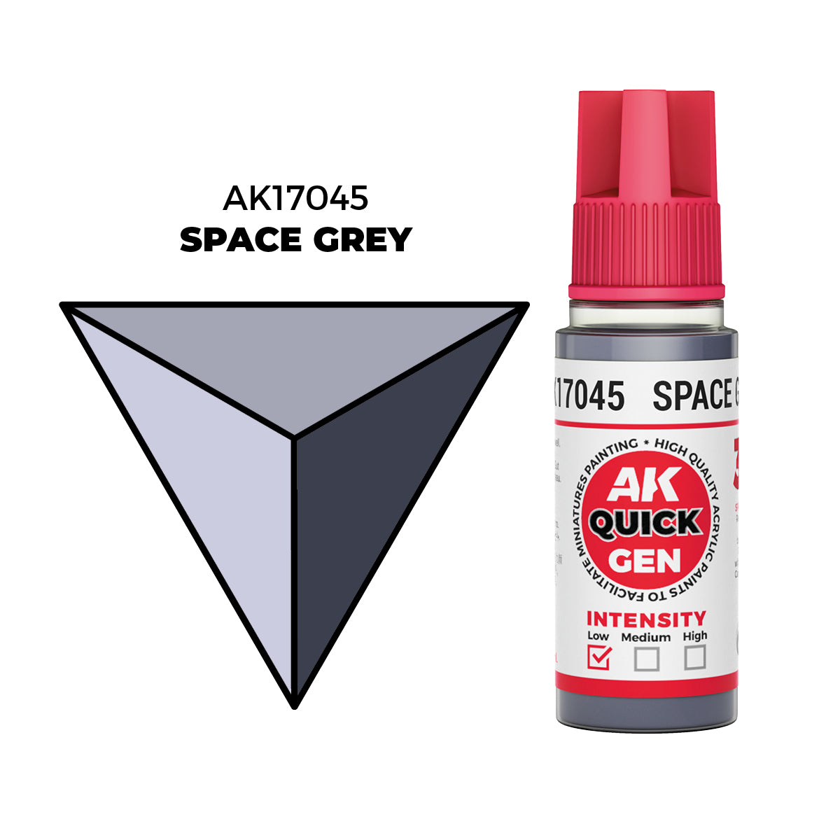 AK Interactive Quick Gen Colors: Space Grey (18ml)