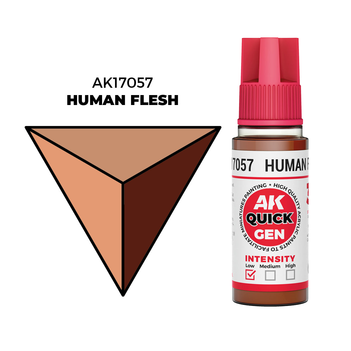 AK Interactive Quick Gen Colors: Human Flesh (18ml)