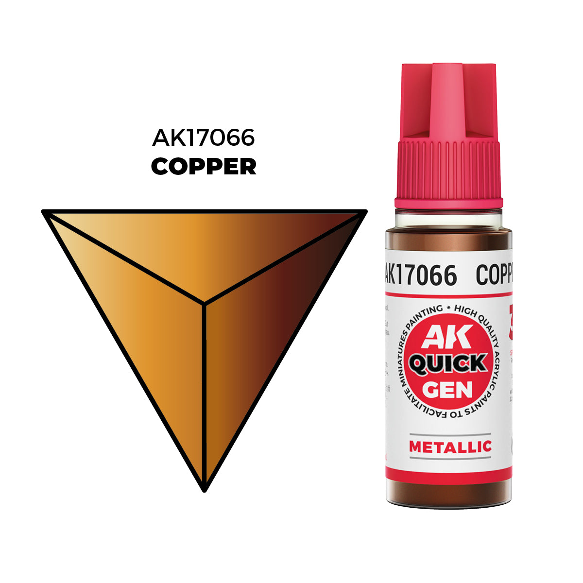 AK Interactive Quick Gen Colors: Copper (18ml)