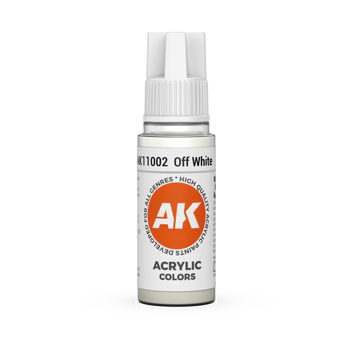 AK Interactive 3rd Gen Acrylic: Offwhite (18ml)