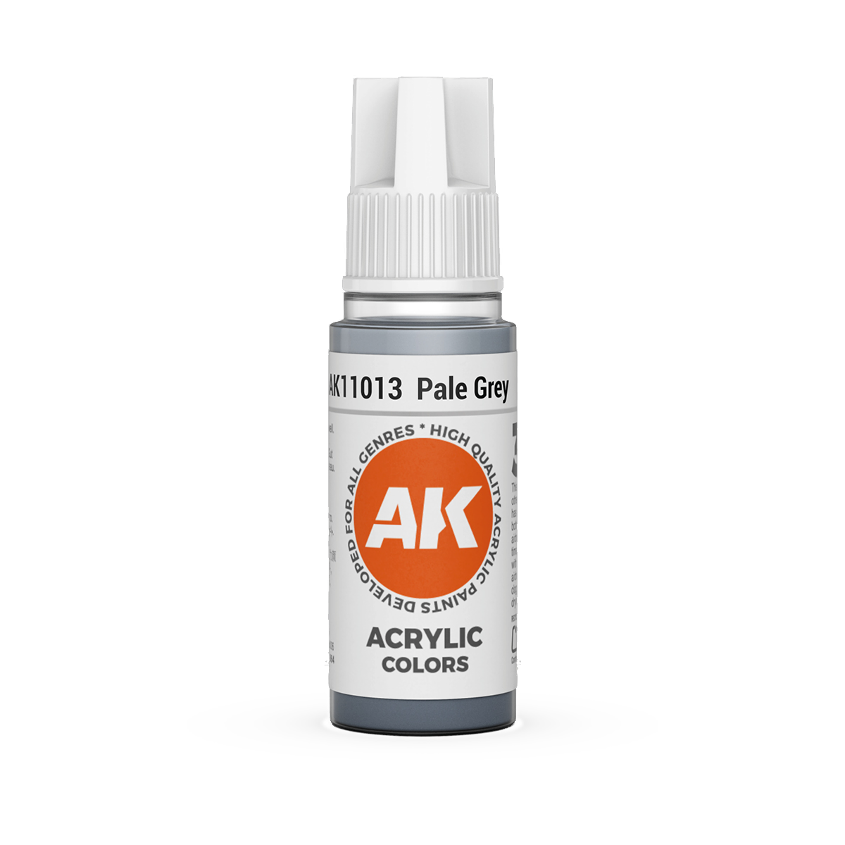 AK Interactive 3rd Gen Acrylic: Pale Grey (18ml)