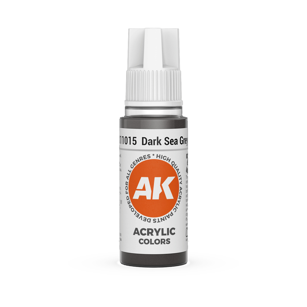 AK Interactive 3rd Gen Acrylic: Dark Sea Grey (18ml)