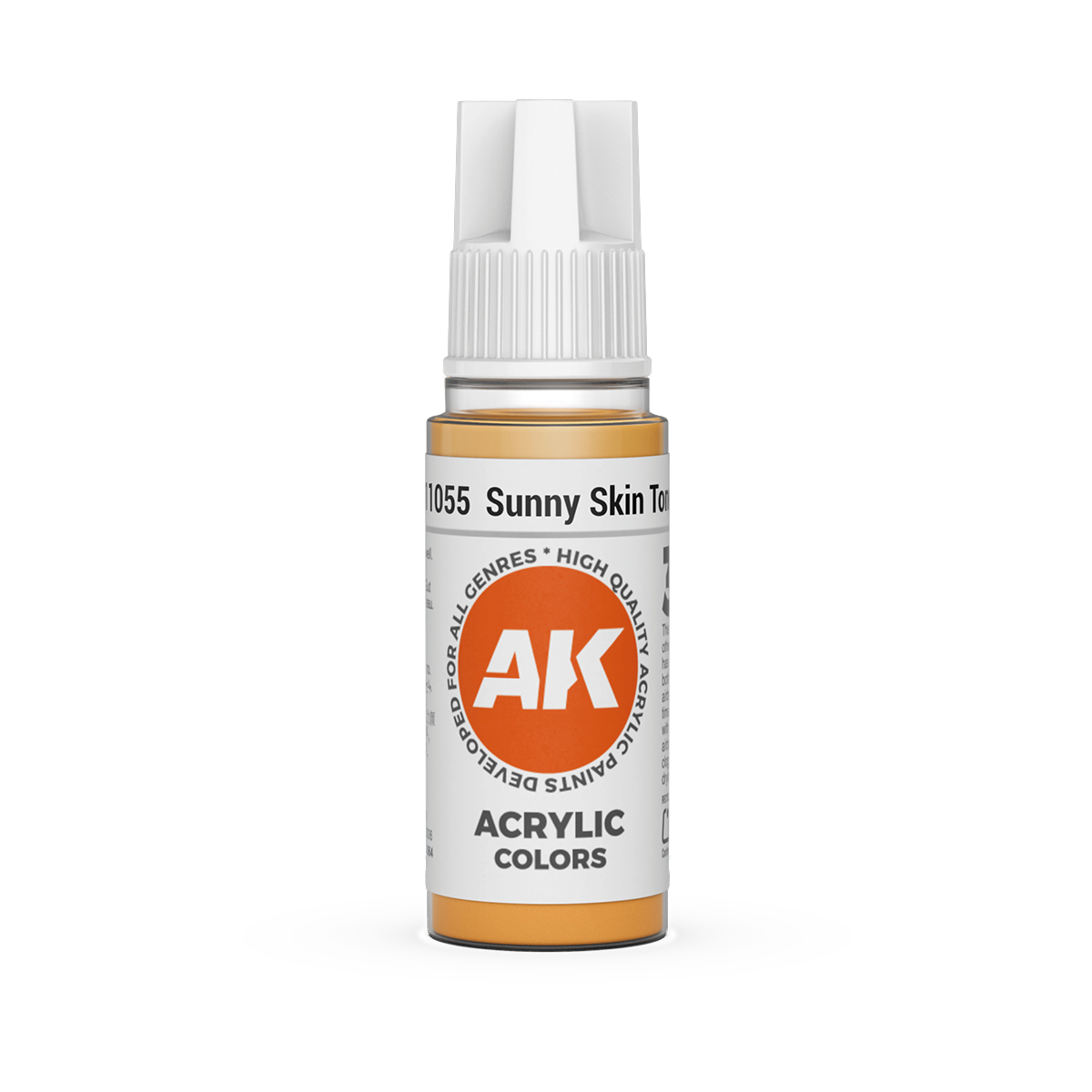 AK Interactive 3rd Gen Acrylic: Sunny Skin Tone (18ml)