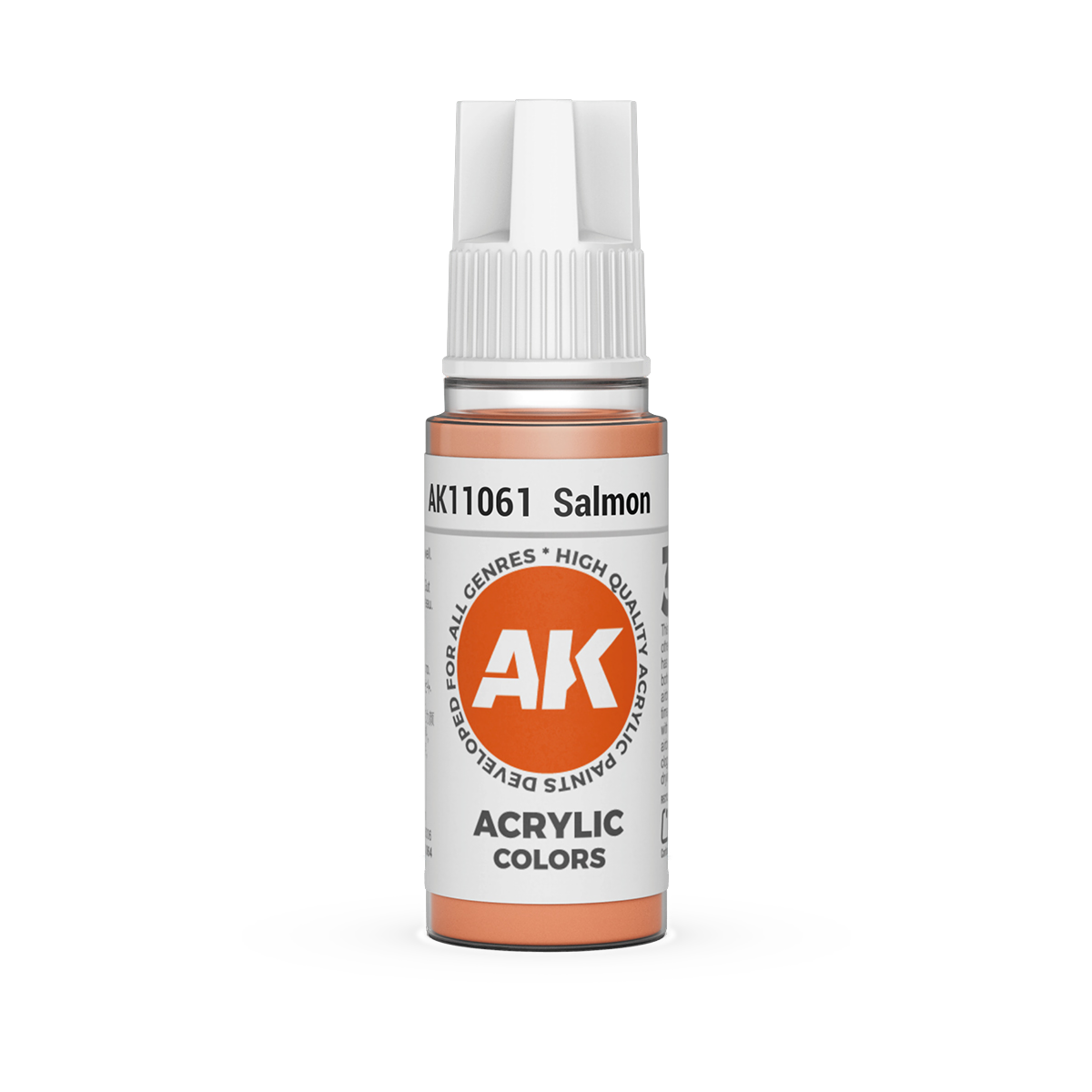 AK Interactive 3rd Gen Acrylic: Salmon (18ml)