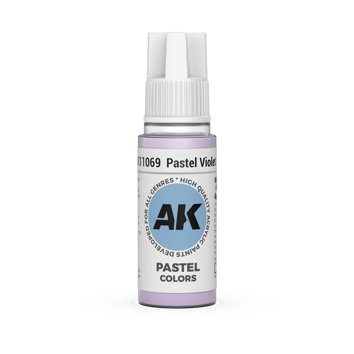 AK Interactive 3rd Gen Acrylic: Pastel Violet (18ml)