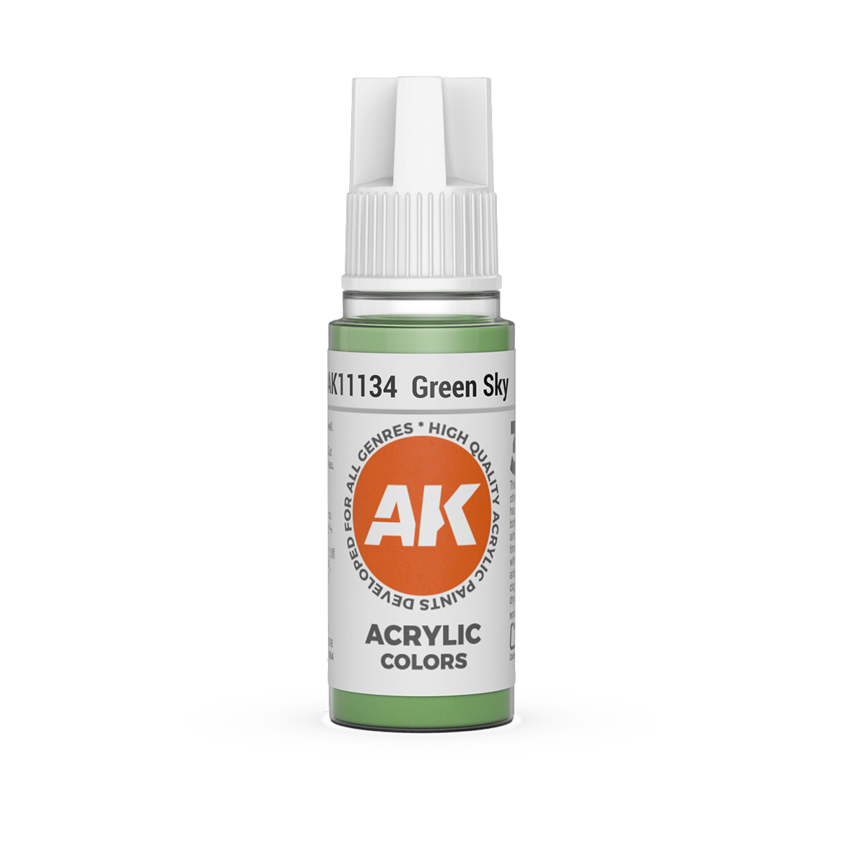 AK Interactive 3rd Gen Acrylic: Green Sky (18ml)
