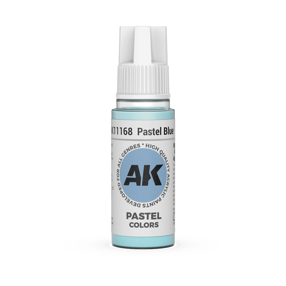 AK Interactive 3rd Gen Acrylic: Pastel Blue (18ml)