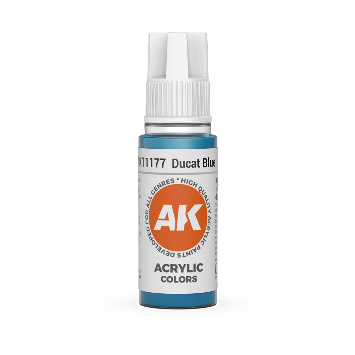 AK Interactive 3rd Gen Acrylic: Ducat Blue (18ml)