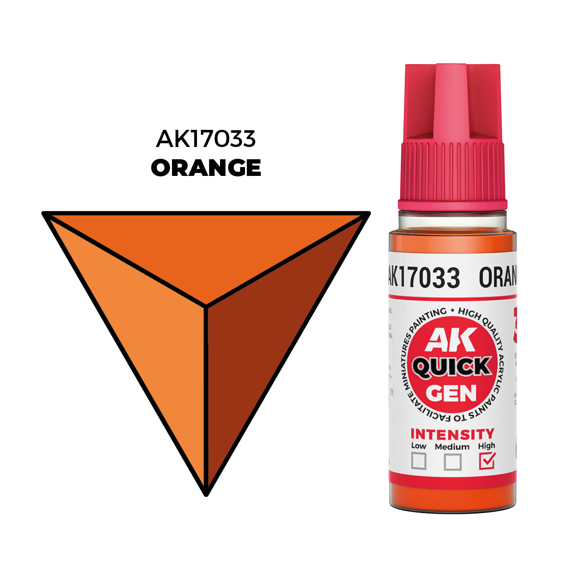 AK Interactive Quick Gen Colors: Orange (18ml)