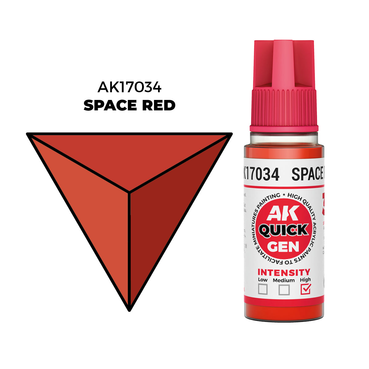 AK Interactive Quick Gen Colors: Space Red (18ml)