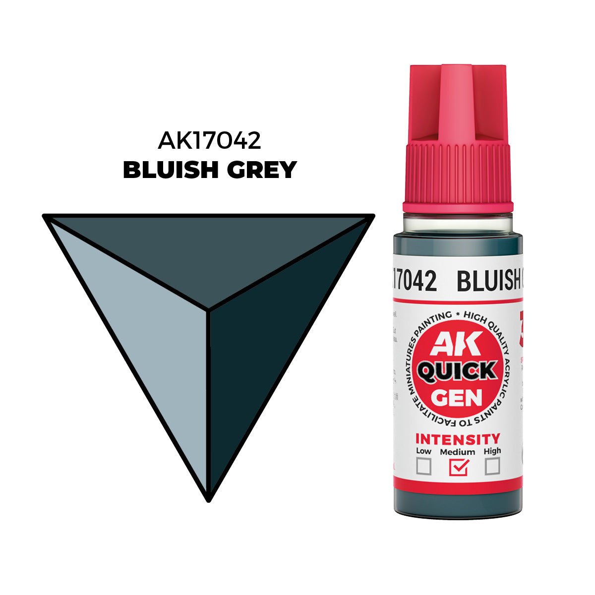 AK Interactive Quick Gen Colors: Bluish Grey (18ml)