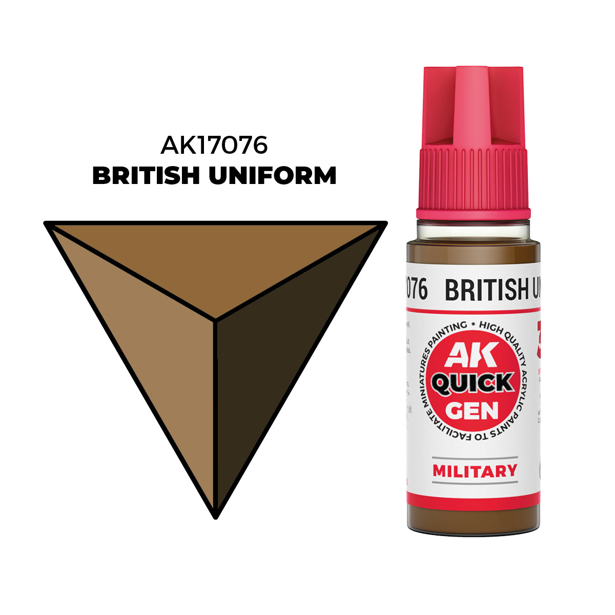 AK Interactive Quick Gen Colors: British Uniform (18ml)