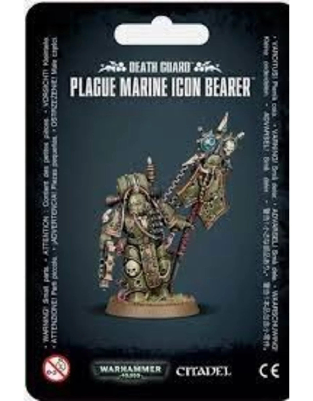 Death Guard: Plague Marine Icon Bearer